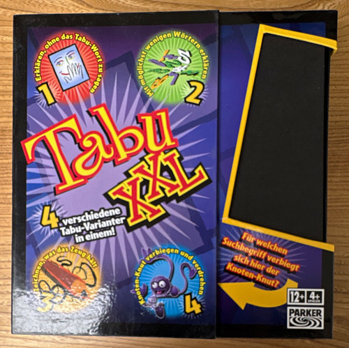 Parker tabu xxl partyspiel - xxl,