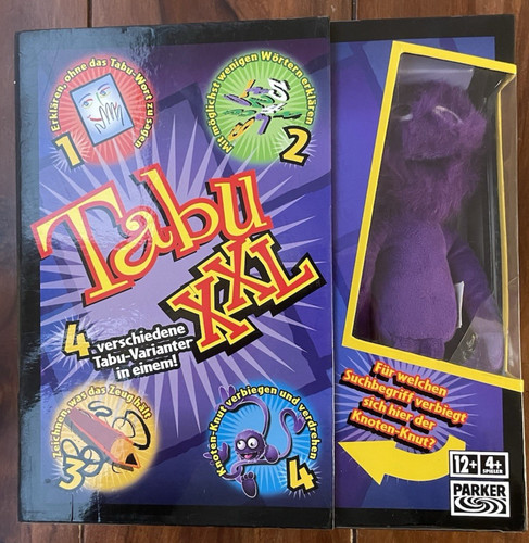 Tabu xxl parker hasbro - tabu, 2006