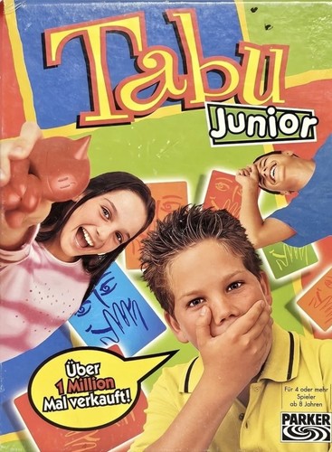 Tabu junior 2003 parker hasbro - junior,