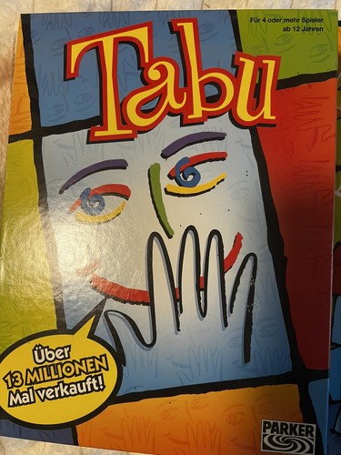 Tabu spiel hasbro parker - spiel, *