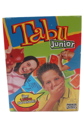 Parker tabu junior - tabu, brettspiel