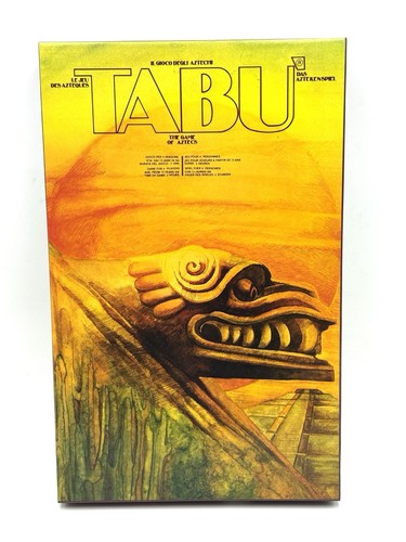 Vintage 70s tabu board game - 70s,