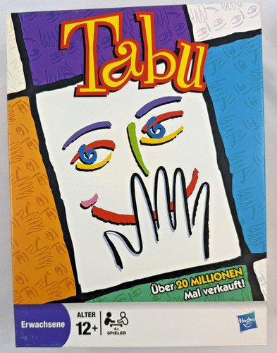 Hasbro parker tabu - parker, das