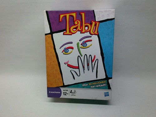 Parker hasbro tabu version - hasbro,
