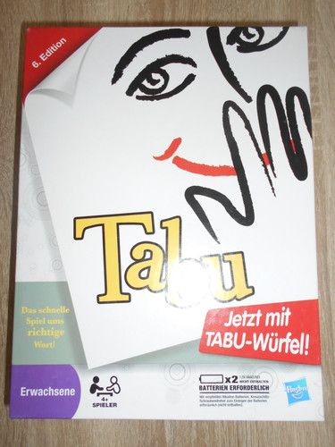 Parker tabu edition mit - tabu,